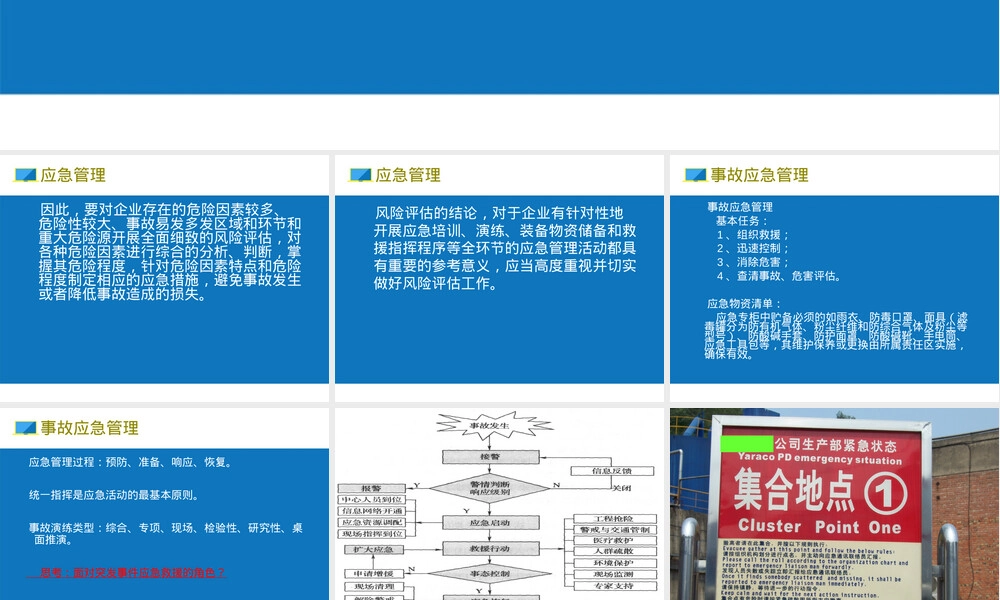 企业生产安全应急管理PPT课件.ppt