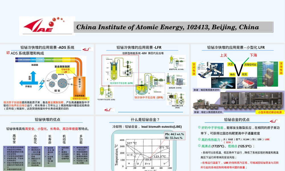 铅铋冷快堆燃料与结构材料选择PPT课件.ppt