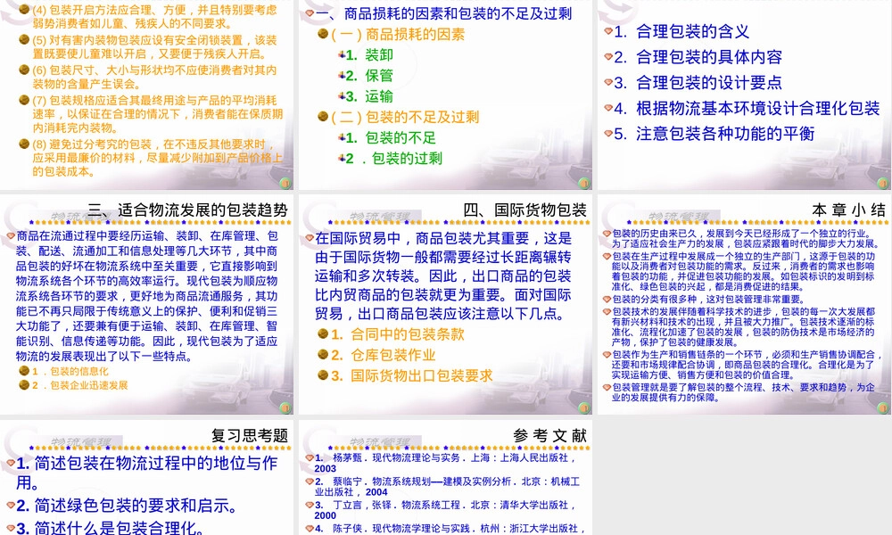 物流管理第六章包装管理PPT课件.ppt