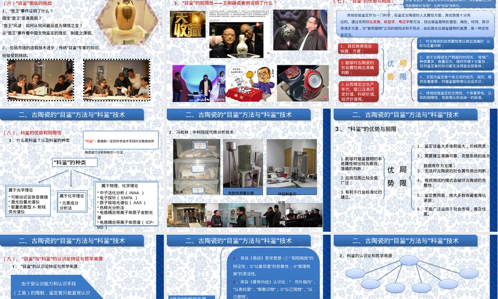 古陶瓷微痕科技鉴定原理PPT课件.pptx