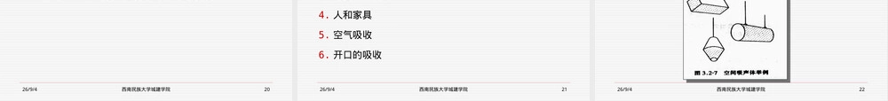 建筑吸声材料与隔声材料教学PPT课件.ppt