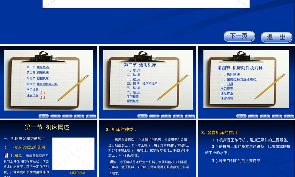 第二章机床及其附件概论PPT课件.ppt