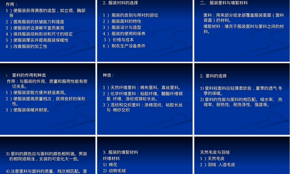 服装材料分类及其作用PPT课件.ppt
