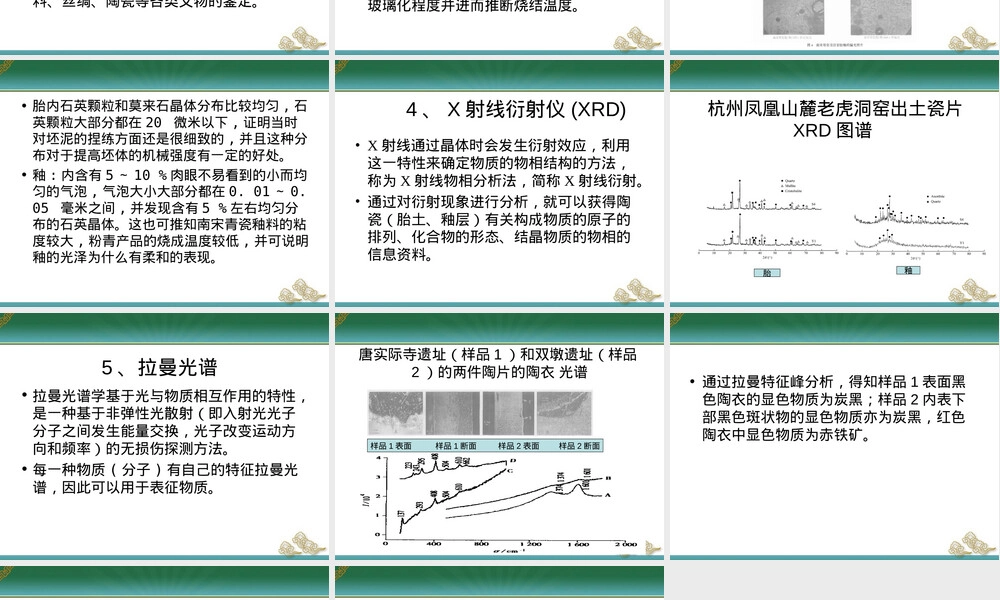 第四节现代科技手段在陶瓷鉴定中的应用教学PPT课件.ppt