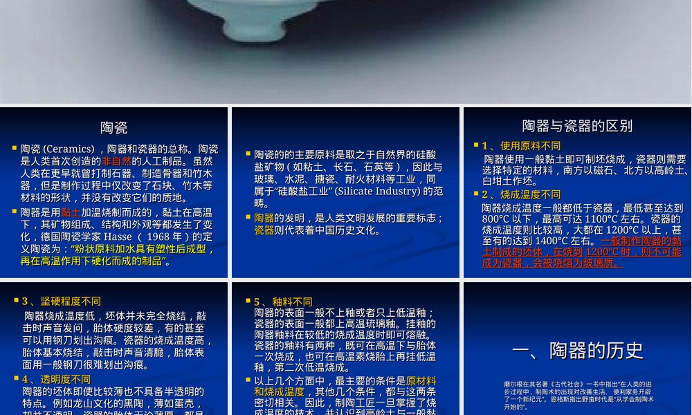 第九次课-古陶瓷的研究,古陶瓷研究教学PPT课件.ppt
