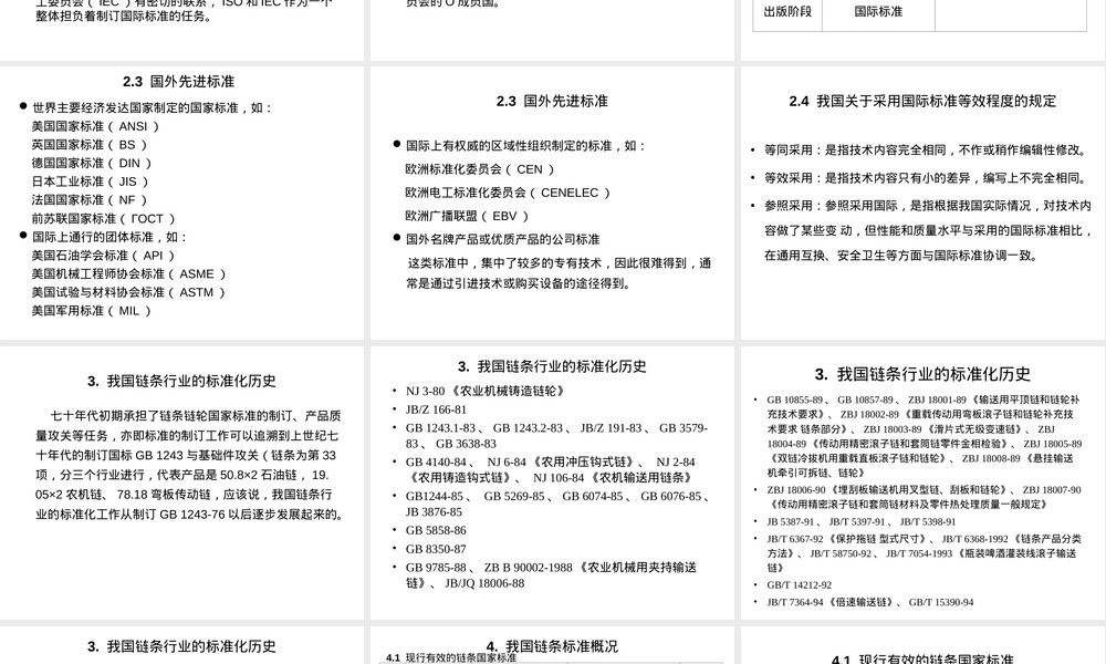 第一节-链条及其标准化,链条结构与标准化教学PPT课件.ppt