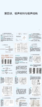 建筑物理声学吸声材料与结构PPT课件.ppt