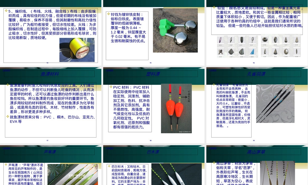 钓竿材料选择及工艺教学PPT课件.ppt