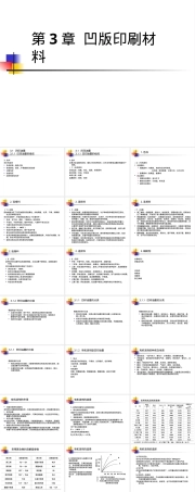 第三章凹版印刷材料教学PPT课件.ppt
