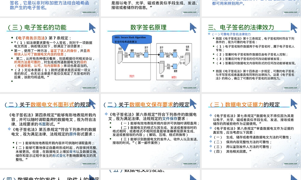 第四章电子签名与电子认证PPT课件.ppt