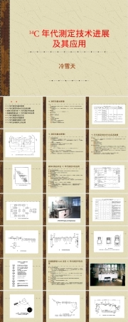 14C年代测定技术及其进展,14C年代测定技术PPT课件.ppt