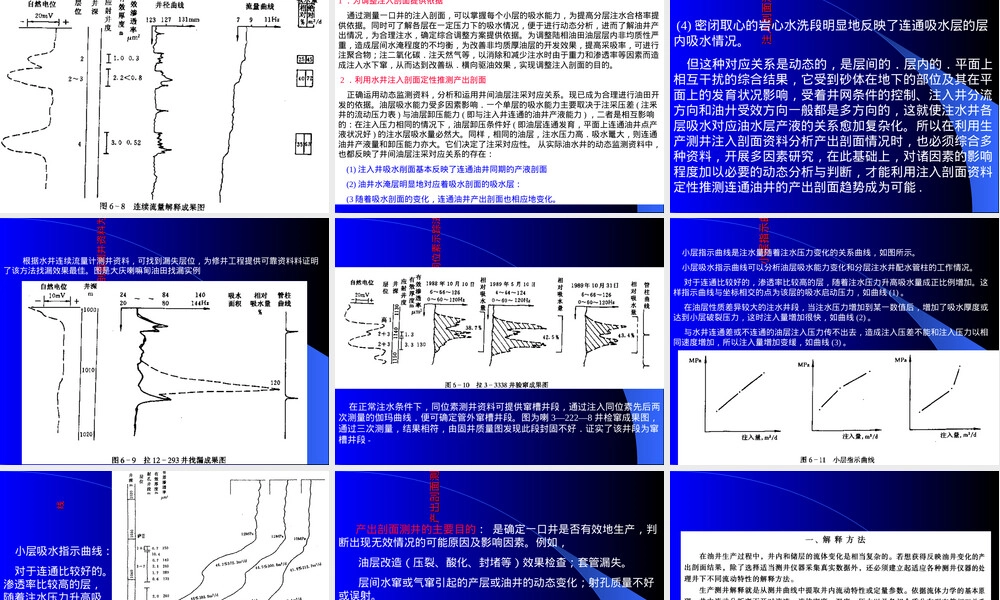 【管理资料】生产测井解释讲述资料汇编,生产测井解释培训PPT课件.ppt