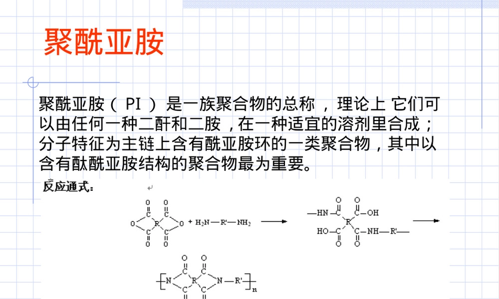 聚酰亚胺材料特性与应用教学PPT课件.ppt