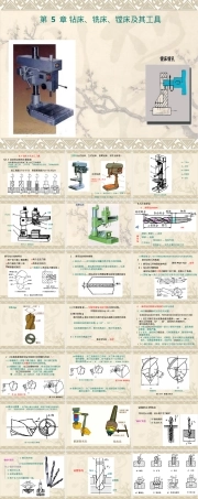 第5章钻床铣床镗床及其工具教学PPT课件.ppt