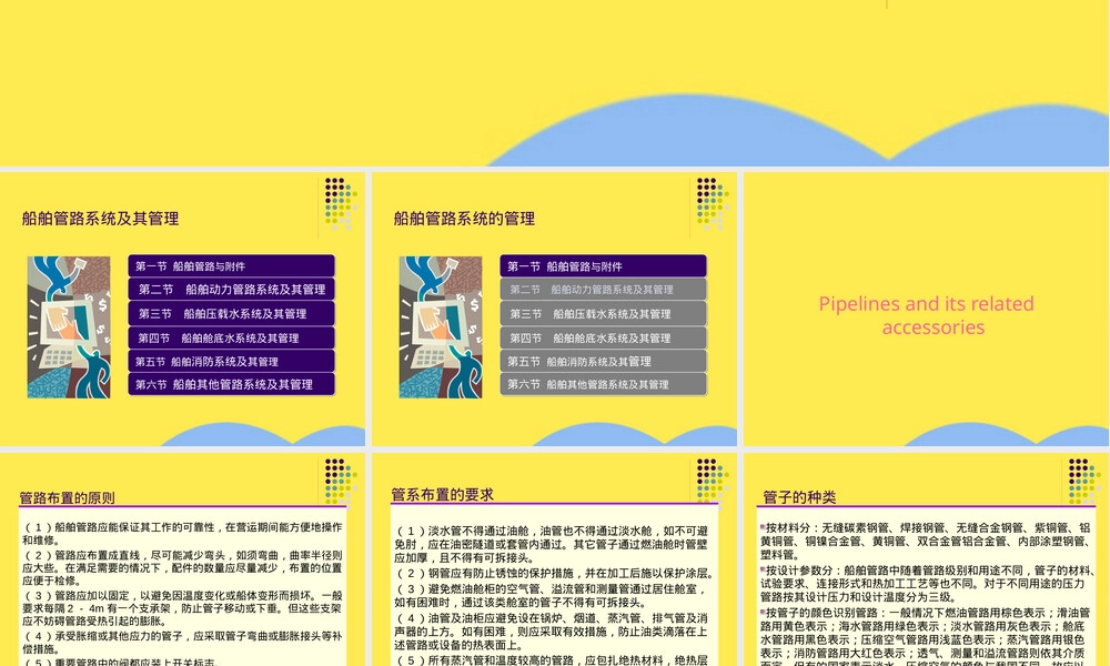 第四章船舶管路系统及其管理PPT课件.pptx