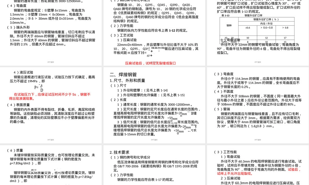 第一章管材管件附件及常用材料教学PPT课件.pptx