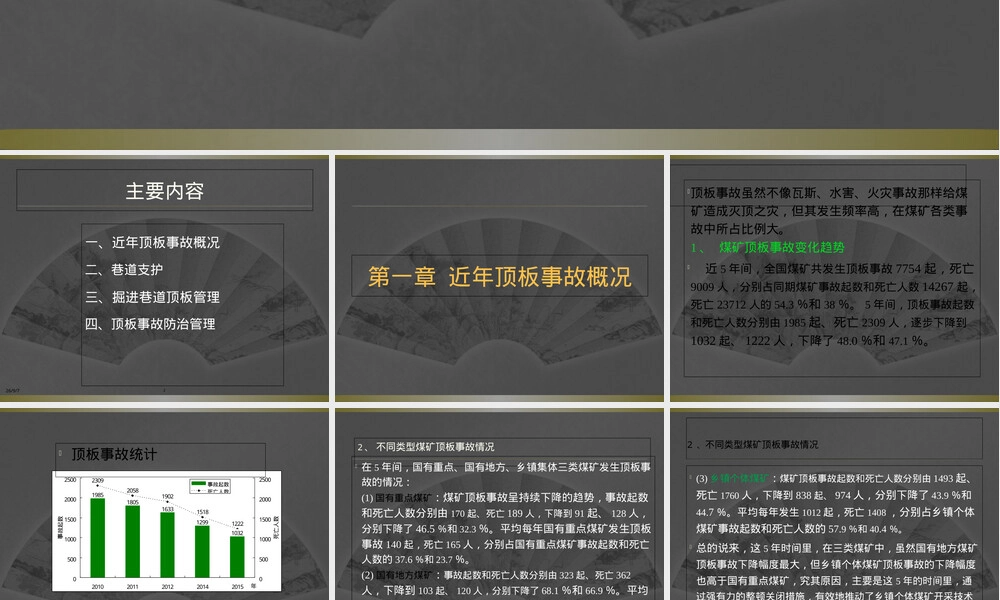 顶板事故与顶板管理PPT课件.ppt