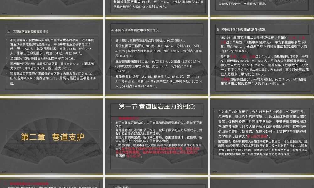 顶板事故与顶板管理PPT课件.ppt