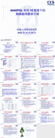 船舶能效管理EEDI EEXI CII教学PPT课件.ppt