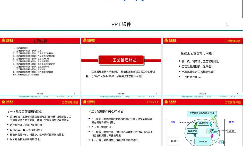 工艺管理国家标准贯标PPT课件.ppt