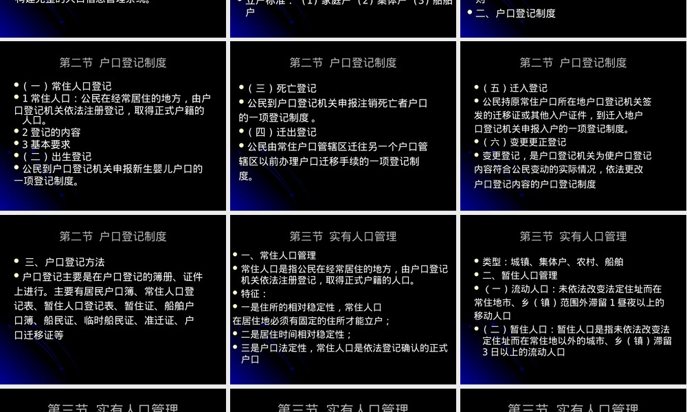 户政管理PPT课件教学课件.ppt