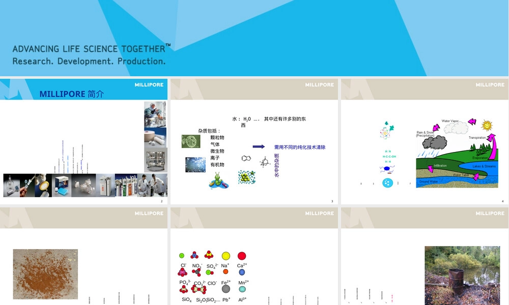 Millipore纯水机原理与应用PPT课件.ppt