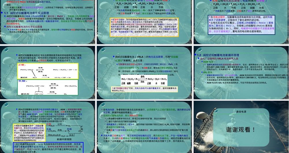 阀控式密封铅酸蓄电池基本原理PPT课件.pptx