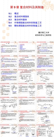 第九章复合材料及其制备教学PPT课件.ppt