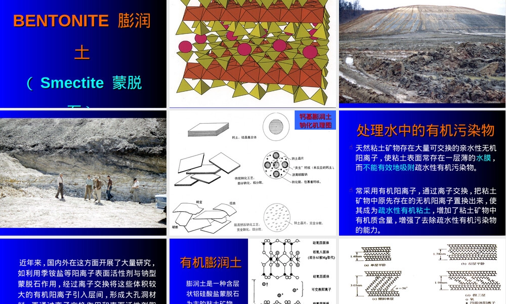 环境矿物材料及其在先进絮凝剂制备中的应用PPT课件.ppt