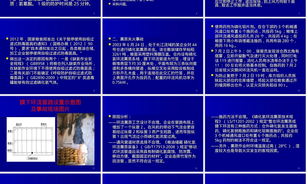 储粮化学药剂管理与使用安全PPT课件.ppt
