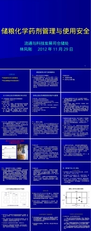 储粮化学药剂管理与使用安全PPT课件.ppt