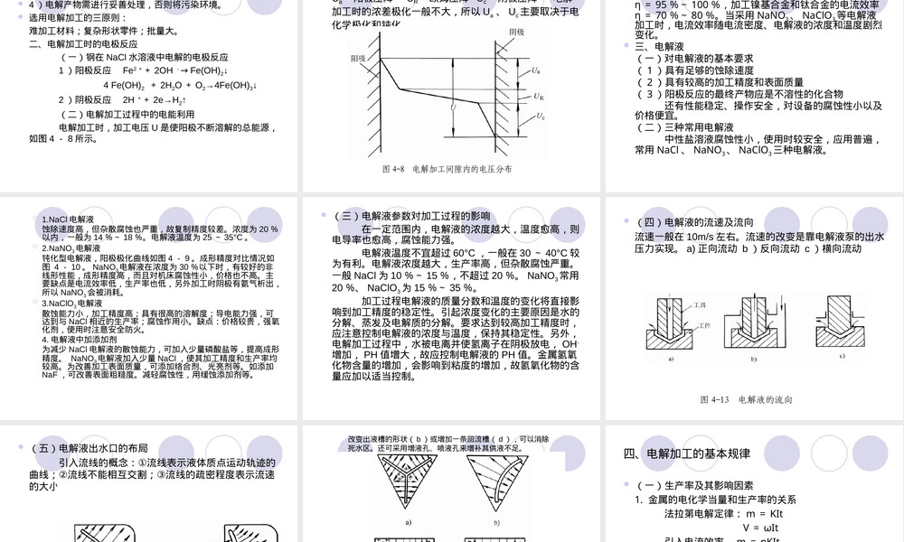 电化学加工技术PPT课件.ppt