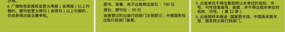 出版行业出版管理法规教学PPT课件.ppt