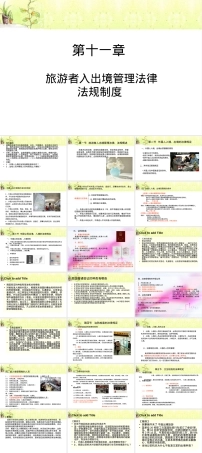 第十一章旅游者出入境管理法律法规PPT课件.ppt