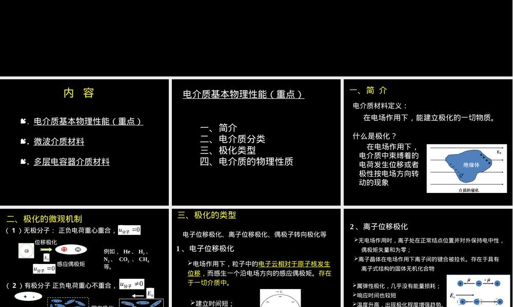 第二章电介质材料教学PPT课件.pptx