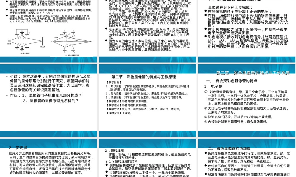 第六章显像管及其附属电路教学PPT课件.ppt