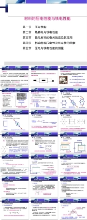 材料的压电性与铁电性能教学PPT课件.ppt