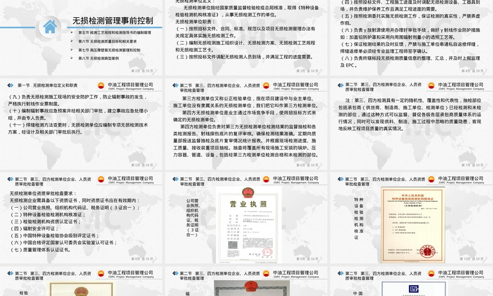 无损检测管理事前控制PPT课件.pptx