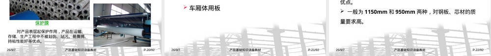 夹芯板材料特性与应用教学PPT课件.ppt