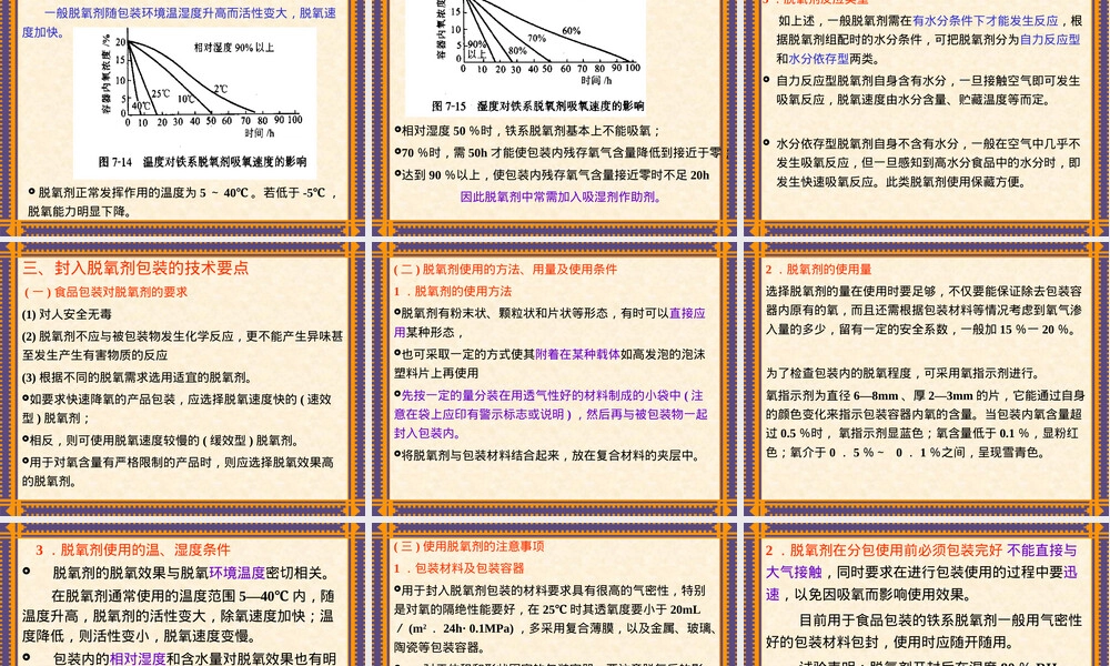 食品包装学脱氧包装技术PPT课件.ppt