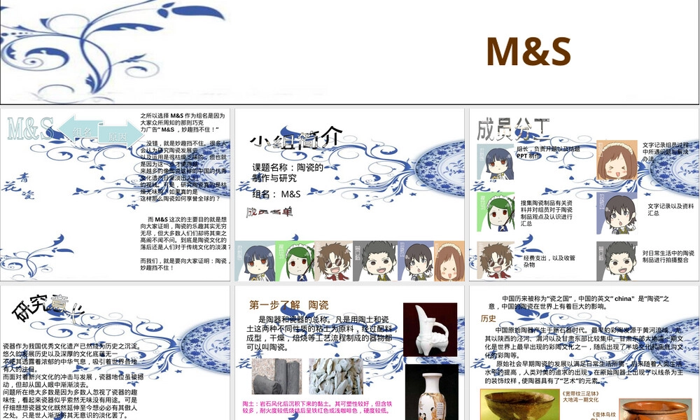 研究性学习陶瓷制作结题PPT课件.ppt