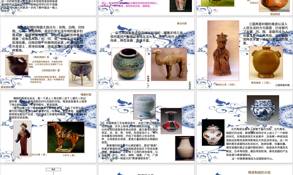研究性学习陶瓷制作结题PPT课件.ppt