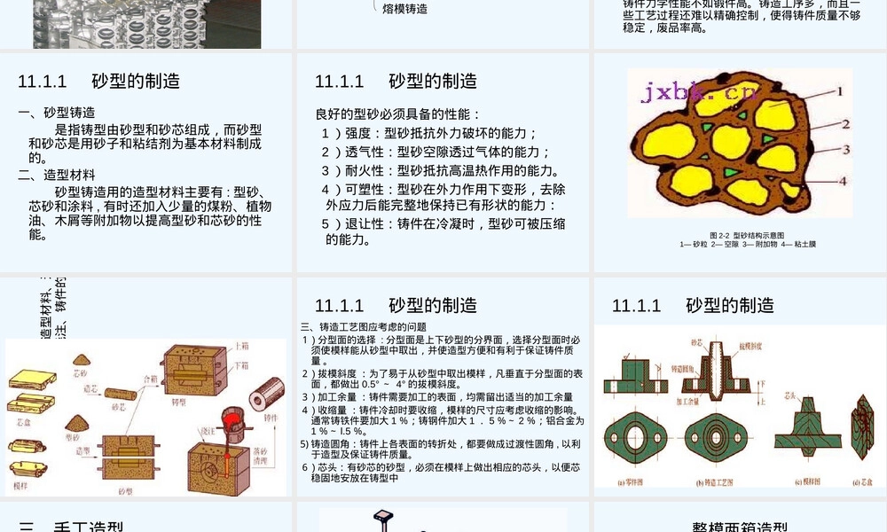 机械制造热加工方法铸造PPT课件.ppt