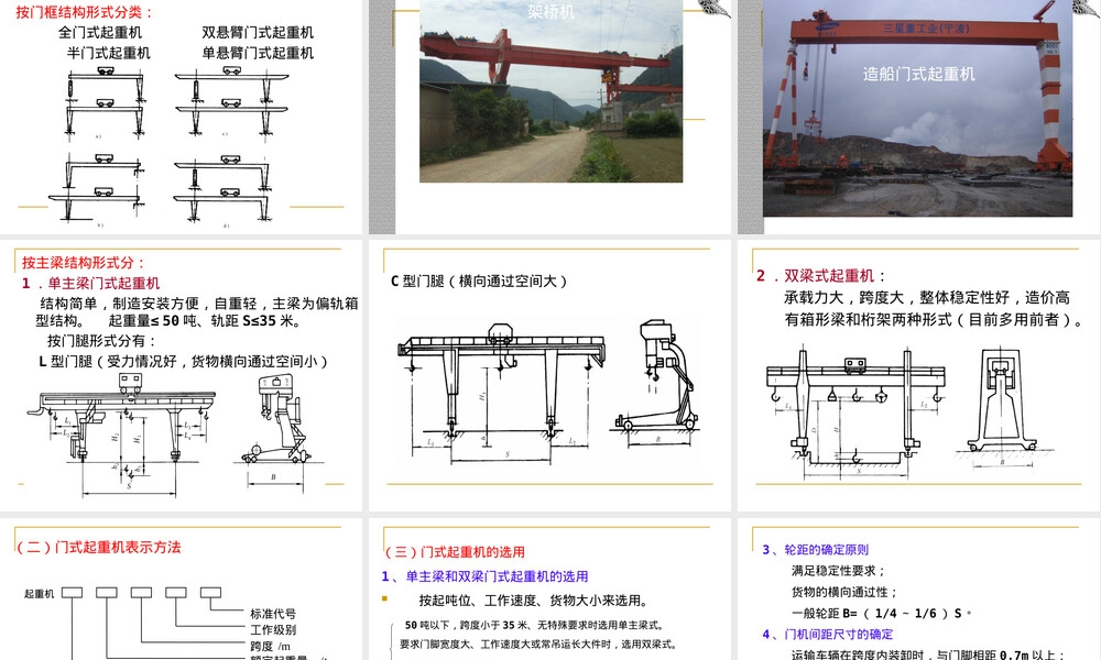 桥式起重机结构原理教学PPT课件.ppt