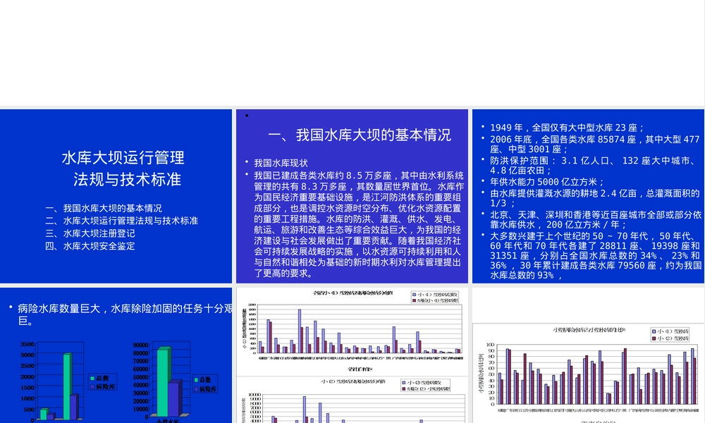 水库大坝运行管理法规与技术标准PPT课件.pptx