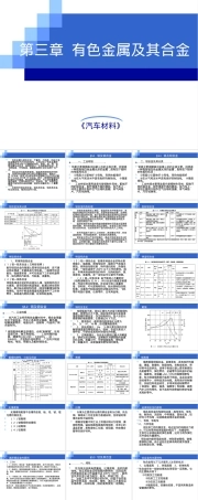 汽车材料有色金属教学PPT课件.ppt