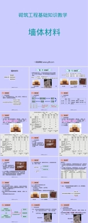 墙体材料教学PPT课件.ppt