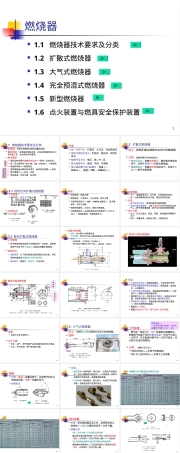 燃气燃烧器原理与应用教学PPT课件.ppt