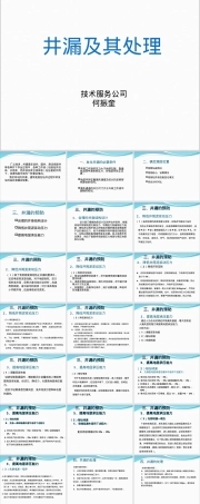 井漏及其处理PPT课件.ppt