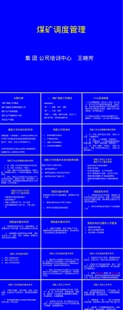 煤矿调度管理PPT课件.ppt